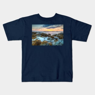 Sunrise Seascape at Sachuest Wildlife Refuge Kids T-Shirt